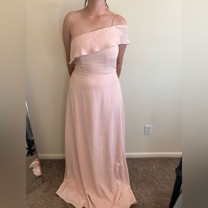 Pale pink Hayley Paige occasions dress size 12